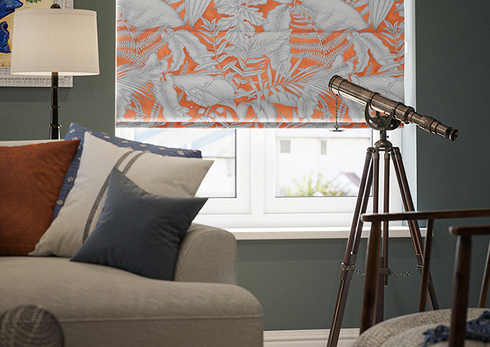 Caicos, Mandarin - Roman Blind - Image 5